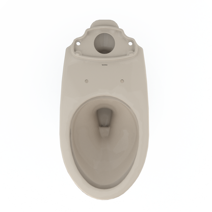 TOTO C776CEG#03 Drake Elongated Tornado Flush Toilet Bowl With Cefiontect - Bone