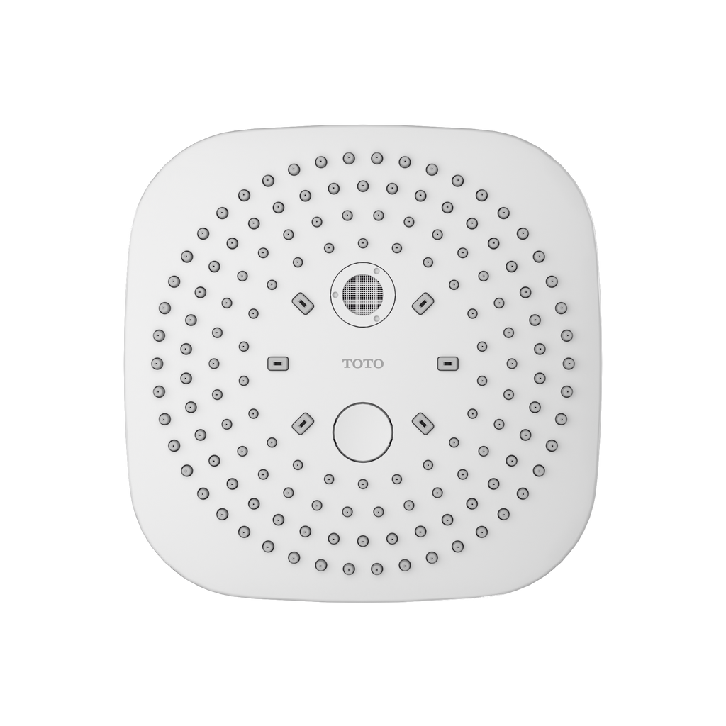 TOTO TBW02004U4#CP G Series 1.75 Gpm Multifunction 8.5 Inch Square Showerhead With Comfort Wave And Warm Spa - Polished Chrome