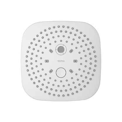 TOTO TBW02004U4#CP G Series 1.75 Gpm Multifunction 8.5 Inch Square Showerhead With Comfort Wave And Warm Spa - Polished Chrome