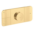 AXOR 45713251 ONE Thermostatic Module Trim for 3 Functions - Brushed Gold Optic