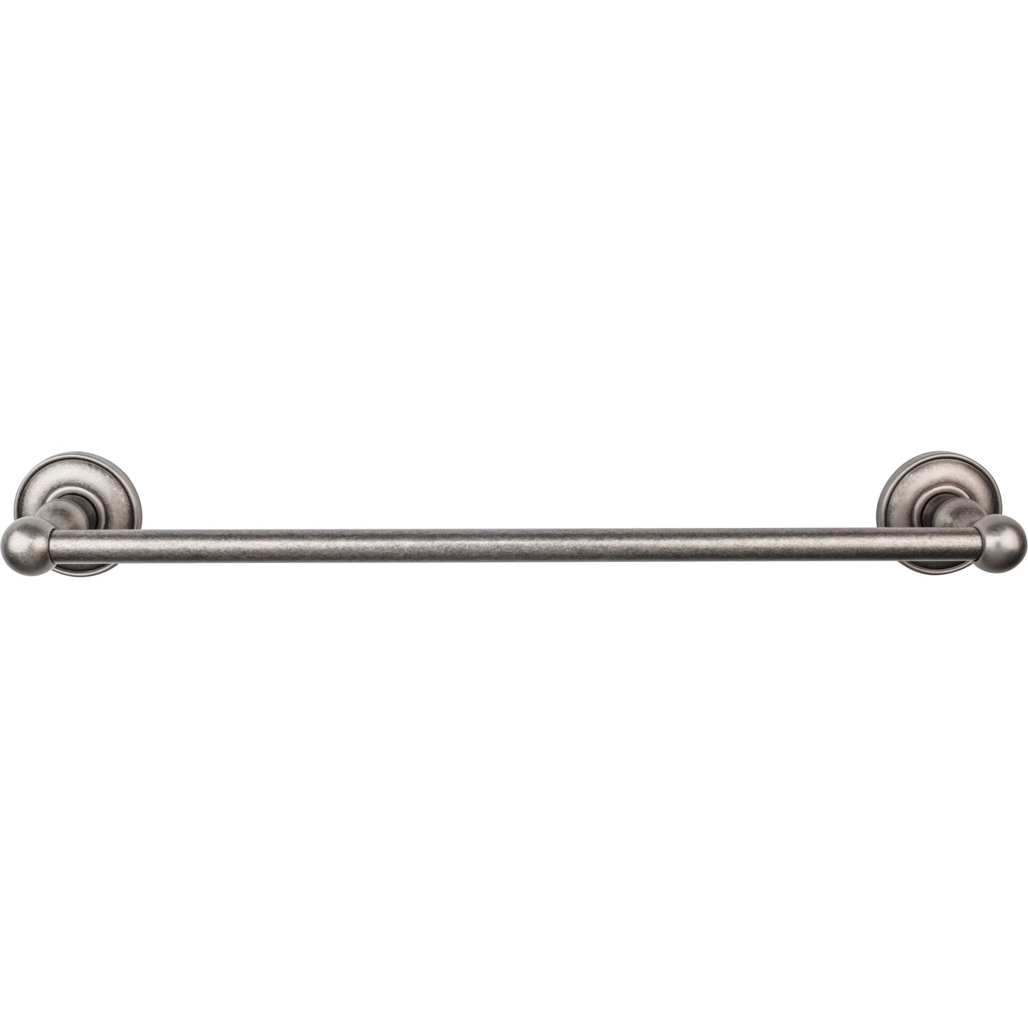 TOP KNOBS ED6APD TOP BATH (R) Edwardian Bath Single 20 1/2" Wall Mounted Towel Bar - Antique Pewter