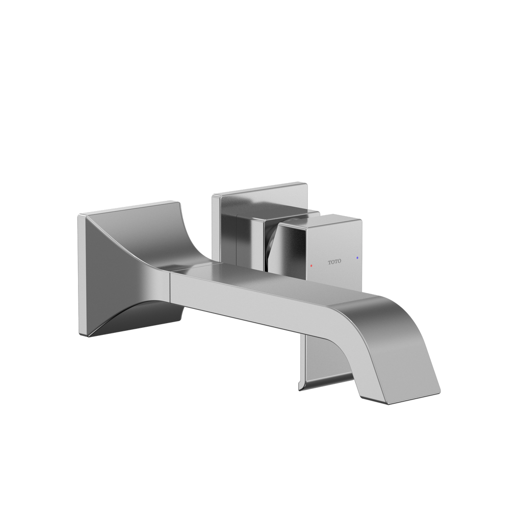 TOTO TLG08308U#CP Gc 1.2 Gpm Wall-Mount Single-Handle Long Bathroom Faucet With Comfort Glide Technology - Polished Chrome