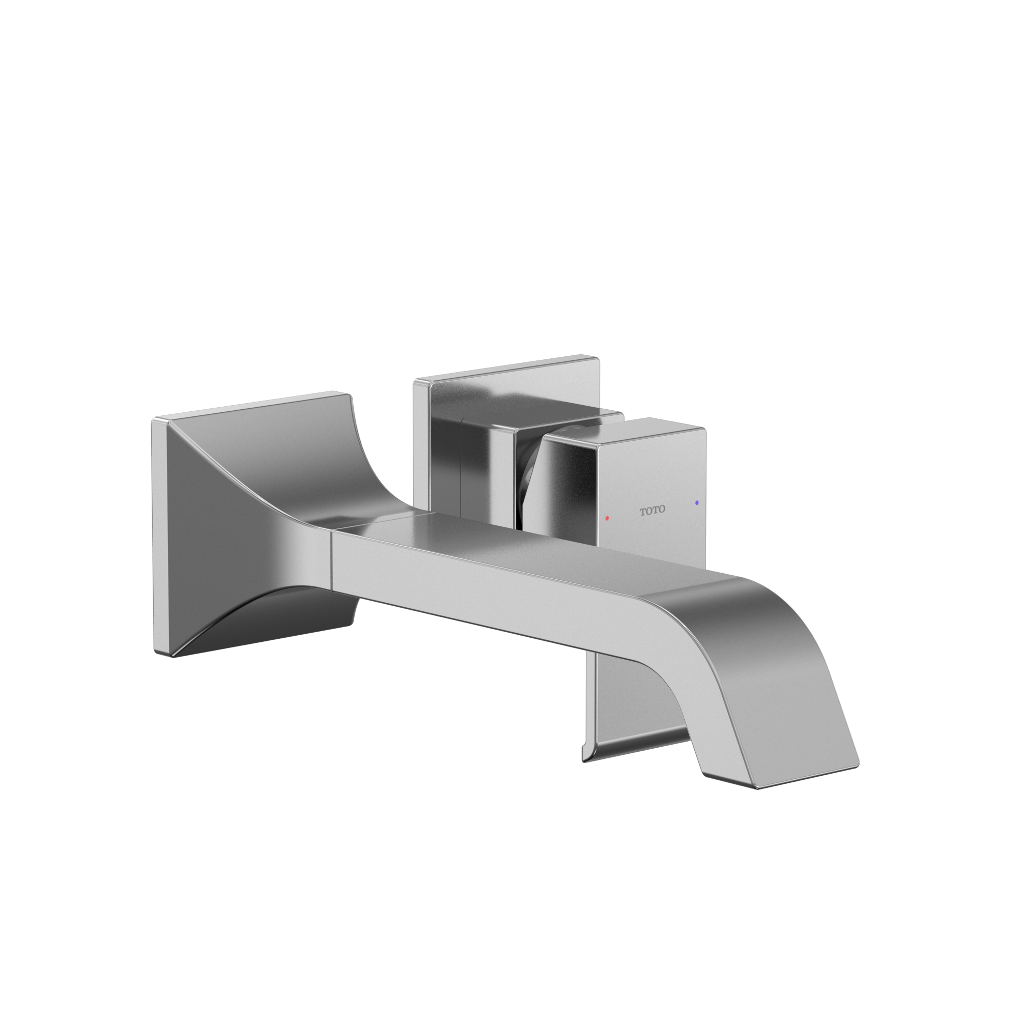 TOTO TLG08308U#CP Gc 1.2 Gpm Wall-Mount Single-Handle Long Bathroom Faucet With Comfort Glide Technology - Polished Chrome