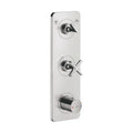 AXOR 36703001 Citterio E Thermostatic Module Trim 15" x 5" for 2 Functions - Chrome