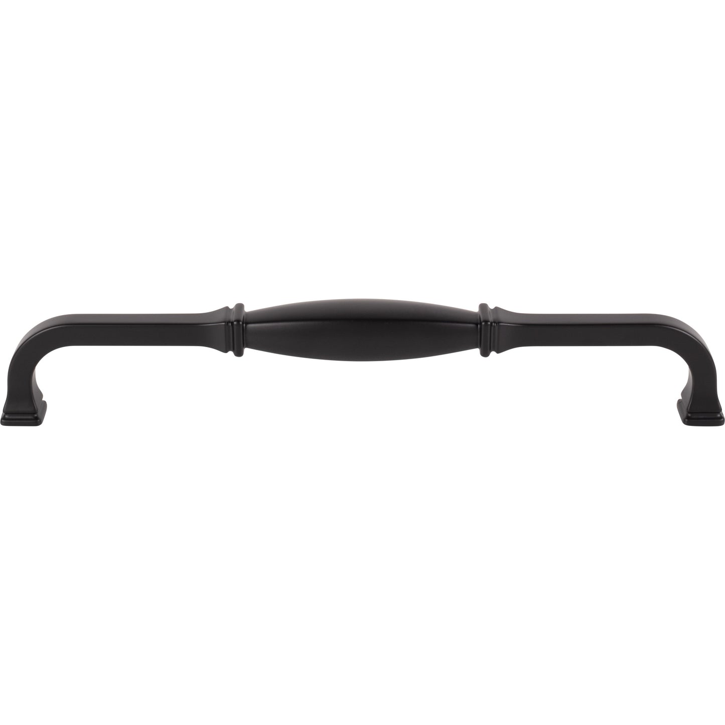 JEFFREY ALEXANDER 278-12MB Audrey 12" Center-to-Center Appliance Pull - Matte Black