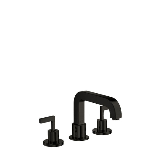 AXOR Citterio 3-Hole Roman Tub Set Trim- Lever Handles in Brushed Black Chrome
