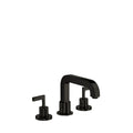 AXOR 39431341 Citterio 3-Hole Roman Tub Set Trim- Lever Handles - Brushed Black Chrome