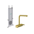 HANSGROHE 73830251 Aquno Select Kitchen Faucet, 2-Spray Pull-Out with sBox, 1.75 GPM - Brushed Gold Optic