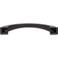 JEFFREY ALEXANDER 944-128MB Roman 128 mm Center-to-Center Arch Pull - Matte Black