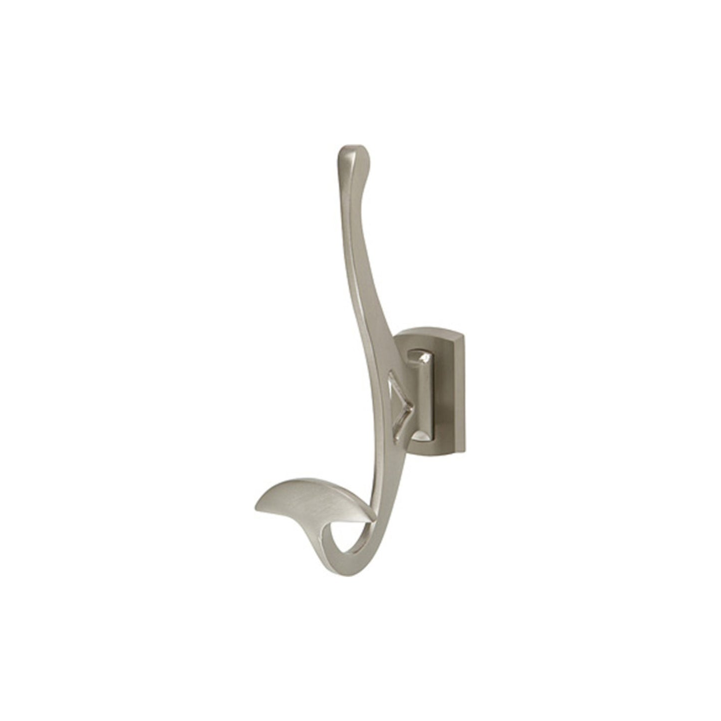 ATLAS LGH-BRN Legacy 6 1/2" Wall Bath Hooks - Brushed Nickel