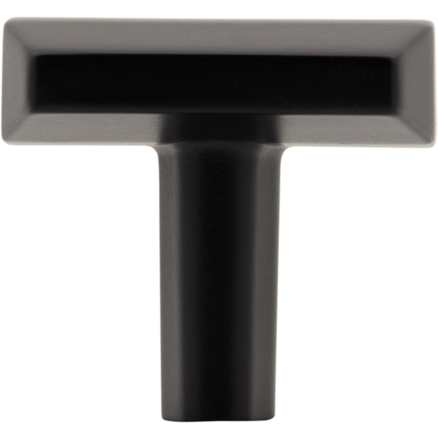 ELEMENTS 641MB William 1-1/4" Length Square Knob - Matte Black