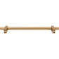 JEFFREY ALEXANDER 698-18SBZ Larkin Knurled Ends 18" Center-to-Center Appliance Pull - Satin Bronze