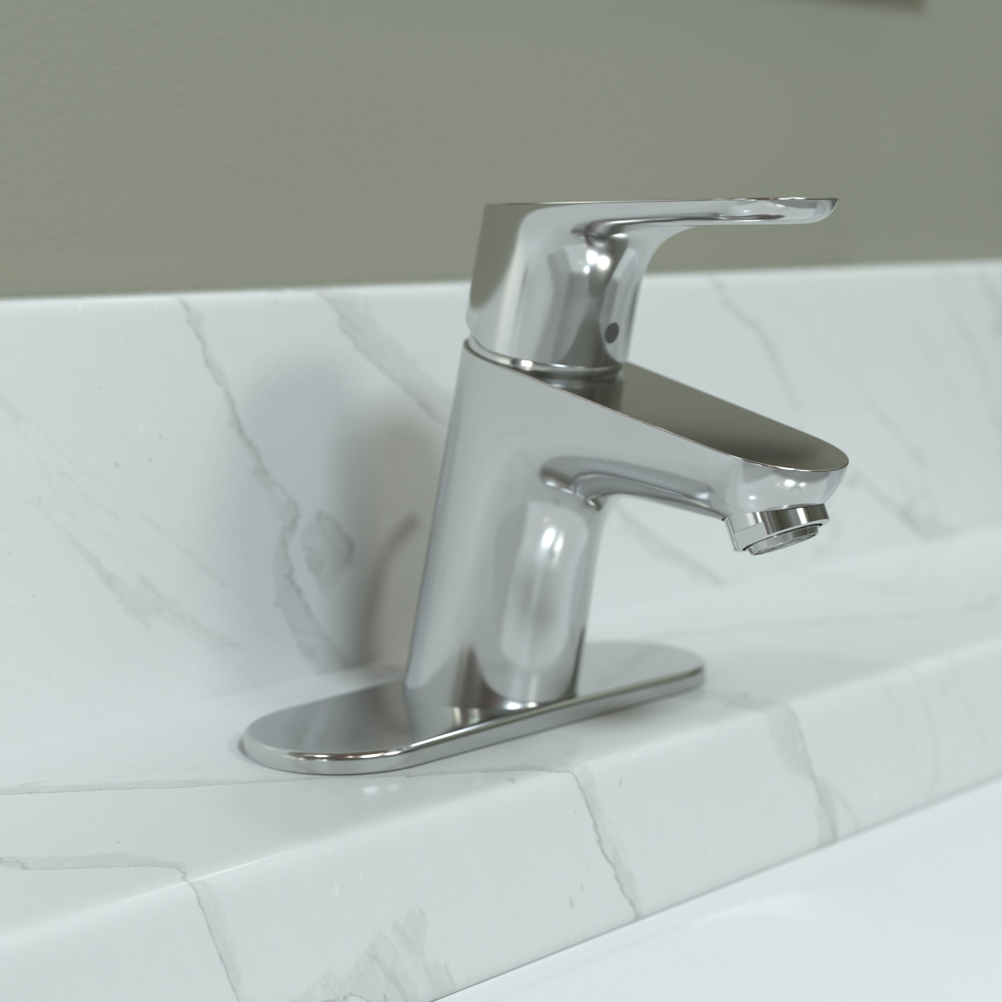 HANSGROHE 04510000 Focus Single-Hole Faucet 70, 1.2 GPM - Chrome
