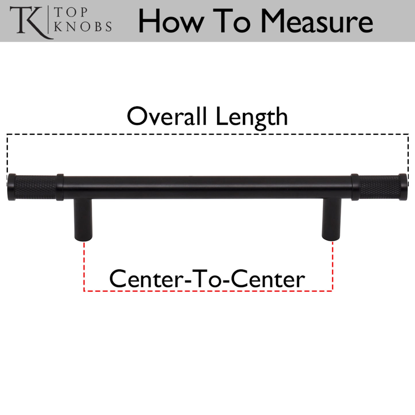 TOP KNOBS TK3235AG Burnham 7 9/16" Center to Center Bar Pull - Ash Gray