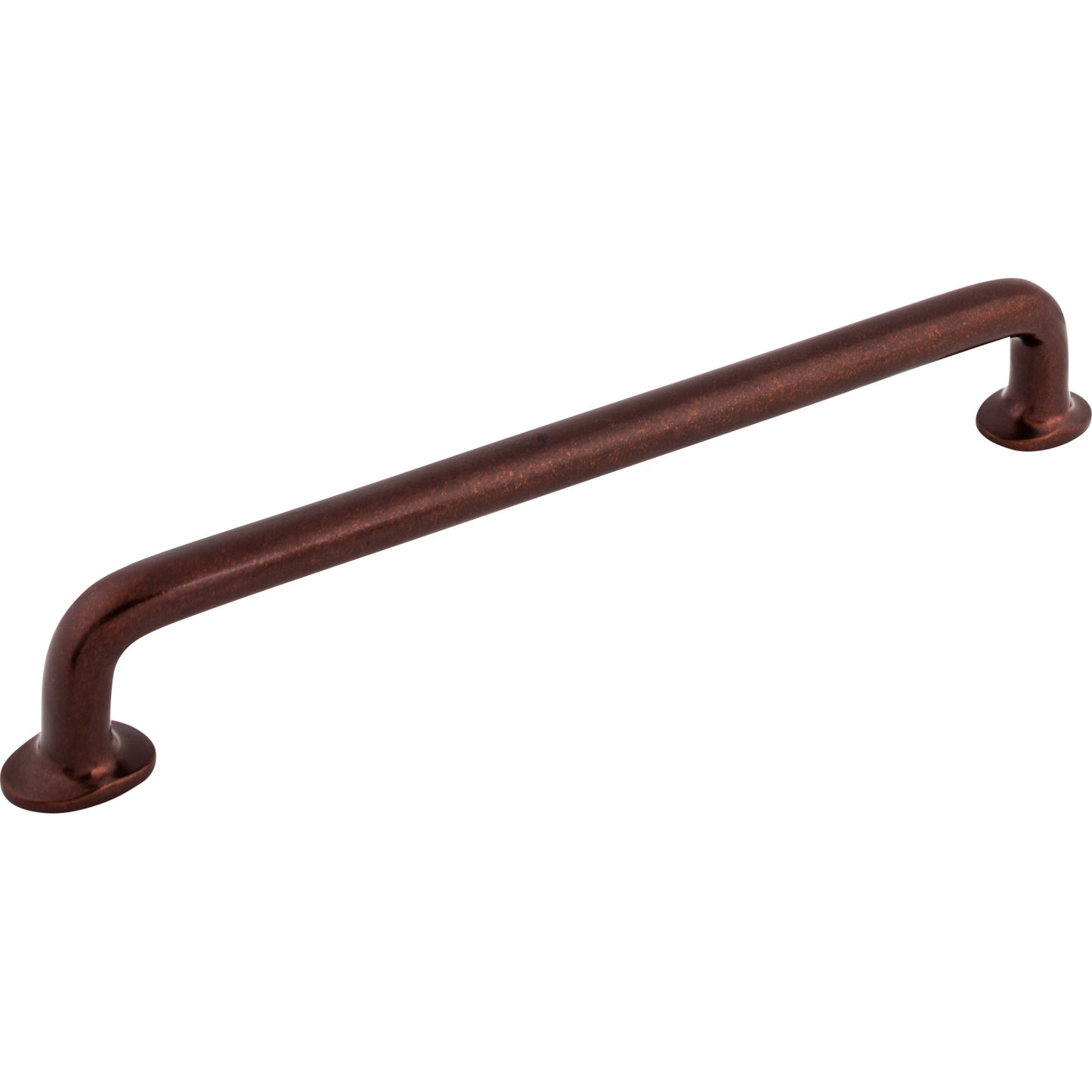 TOP KNOBS M1403 Aspen Rounded 12" Center to Center Appliance Pull - Mahogany Bronze