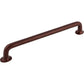 TOP KNOBS M1408 Aspen Rounded 18" Center to Center Appliance Pull - Mahogany Bronze