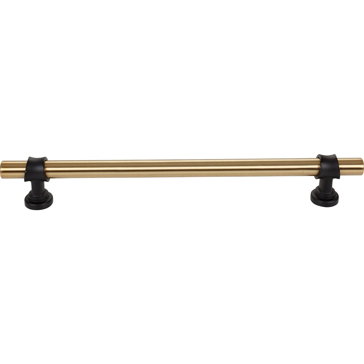 TOP KNOBS M2789 Bit 18" Center to Center Bar Pull - Honey Bronze and Flat Black