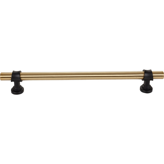 TOP KNOBS M2789 Bit 18" Center to Center Bar Pull - Honey Bronze and Flat Black