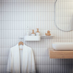 HANSGROHE 27915700 WallStoris Shelf - Matte White