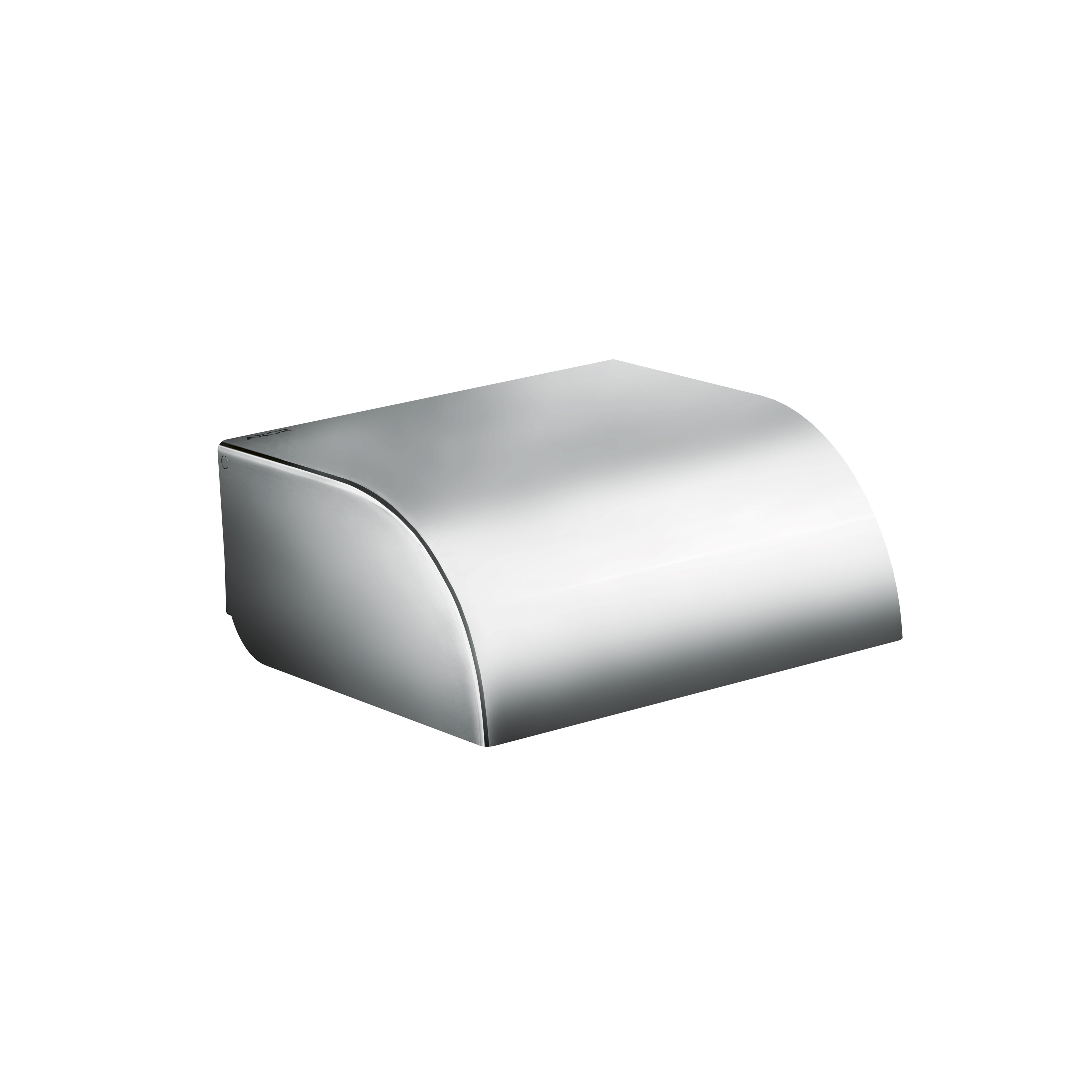 AXOR 42858000 Universal Circular Roll Holder with Cover - Chrome
