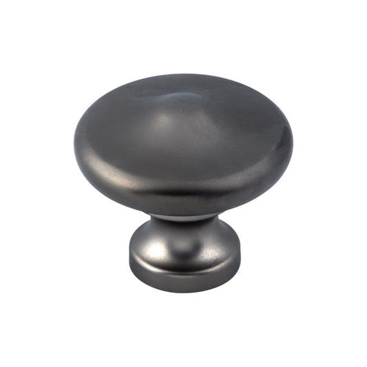 TOP KNOBS M2180 Peak 1 5/16" Diameter Round Knob - Ash Gray