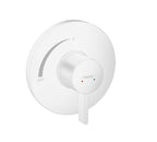 HANSGROHE 15739701 Ecostat S Pressure Balance Trim - Matte White