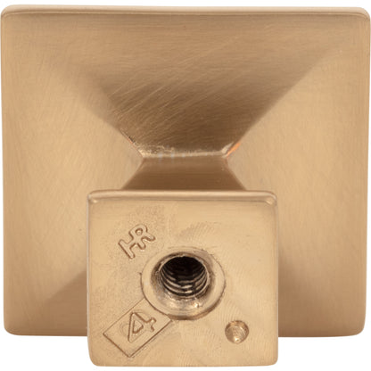 JEFFREY ALEXANDER 944SBZ Roman 1-1/4" Length Square Knob - Satin Bronze