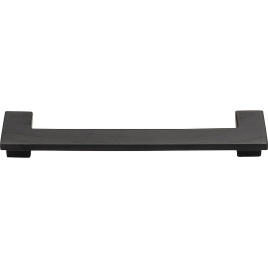 ATLAS A847-BL U Turn 5 1/16" Center to Center Bar Pull - Matte Black