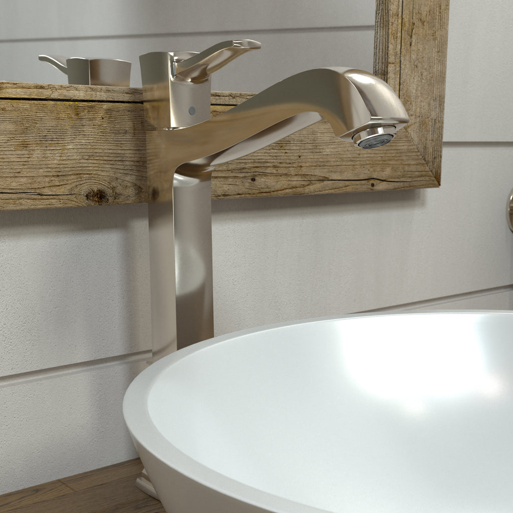 HANSGROHE 31303831 Metropol Classic Single-Hole Faucet 260 with Pop-Up Drain, 1.2 GPM - Polished Nickel