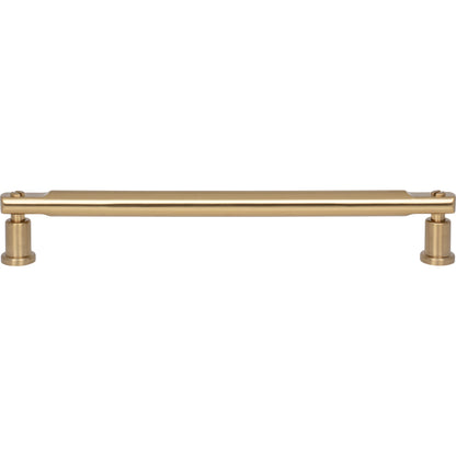ATLAS A988-WB Everitt 12" Center to Center Appliance Pull - Warm Brass
