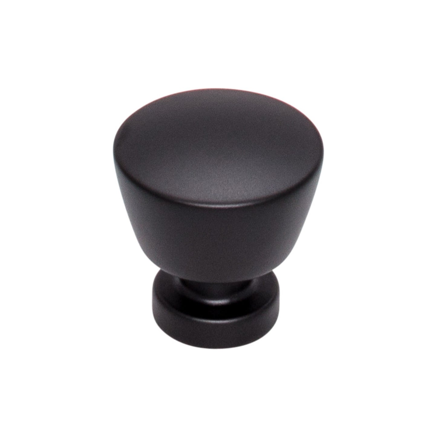 TOP KNOBS TK960BLK Allendale 1 1/8" Diameter Round Knob , Flat Black