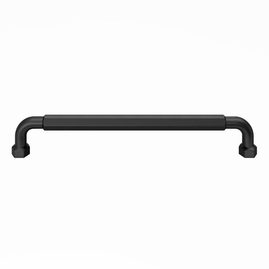 TOP KNOBS TK3207BLK Dustin 12" Center to Center Appliance Pull - Flat Black