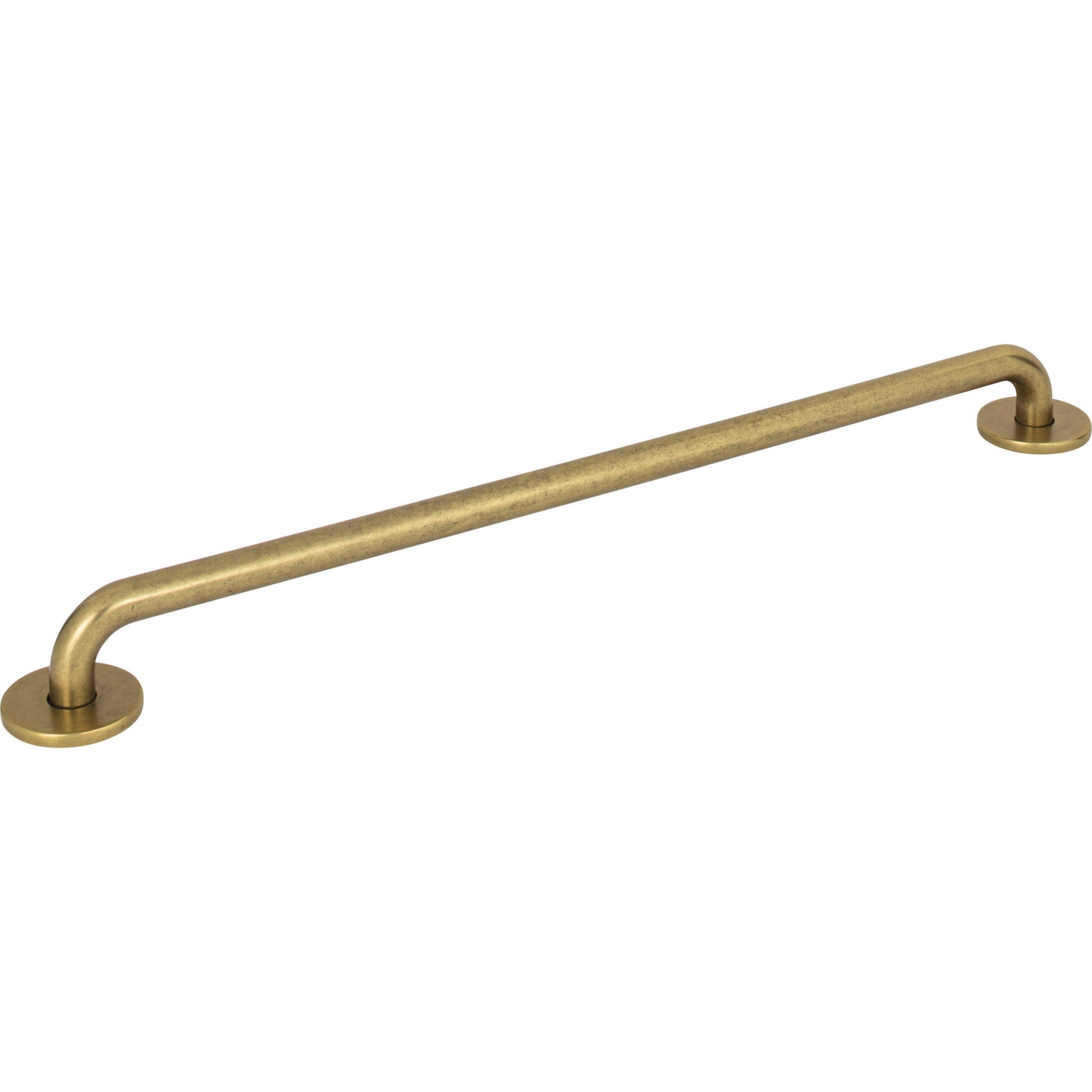 ATLAS A606-UB Dot 12" Center to Center Bar Pull - Vintage Brass