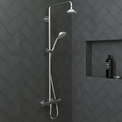 HANSGROHE 04073000 Croma 100 Handshower E 3-Jet, 2.5 GPM - Chrome