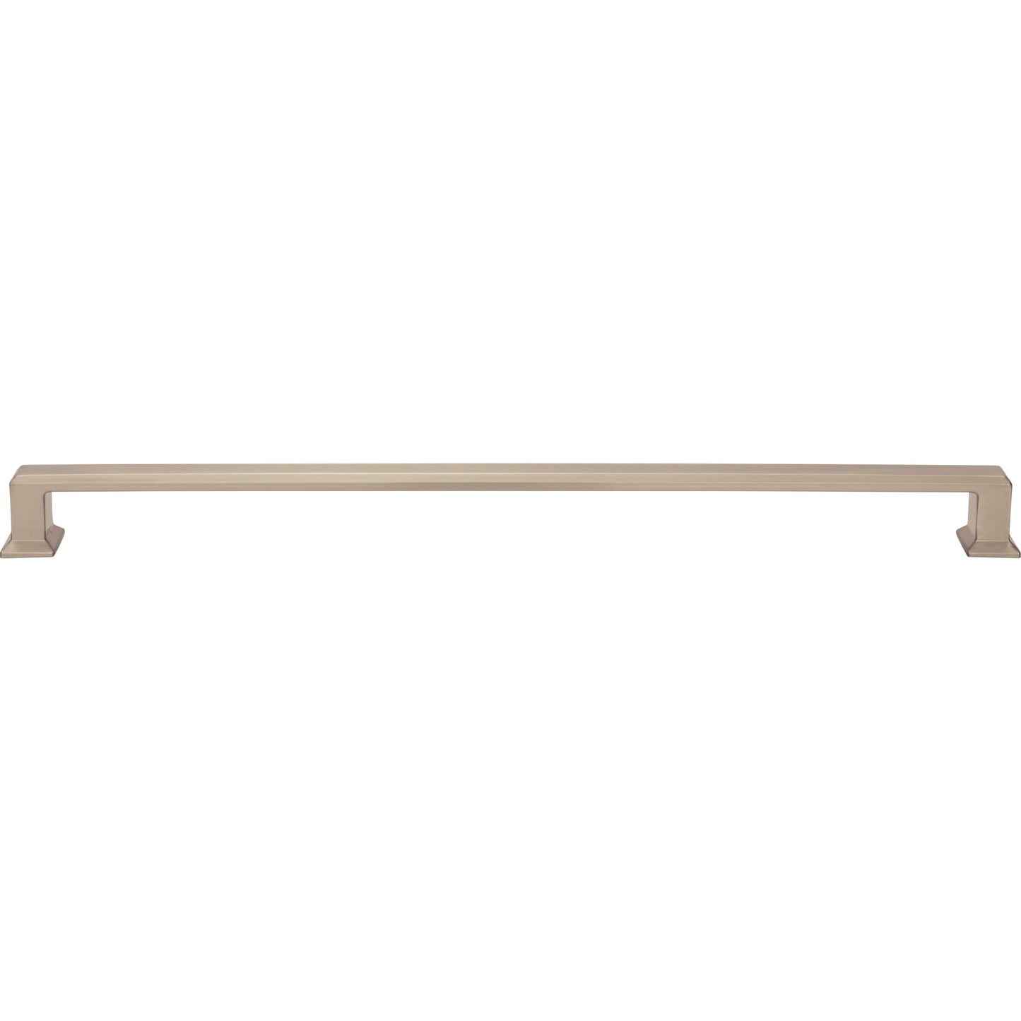 ATLAS A668-BRN Sweetbriar Lane 12" Center to Center Bar Pull - Brushed Nickel