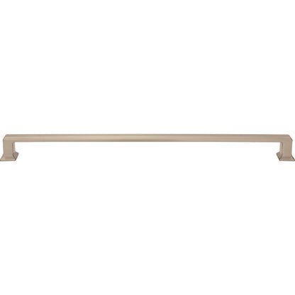 ATLAS A668-BRN Sweetbriar Lane 12" Center to Center Bar Pull - Brushed Nickel