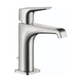 AXOR 36110001 Citterio E Single-Hole Faucet 125 with Lever Handle and Pop-Up Drain, 1.2 GPM - Chrome