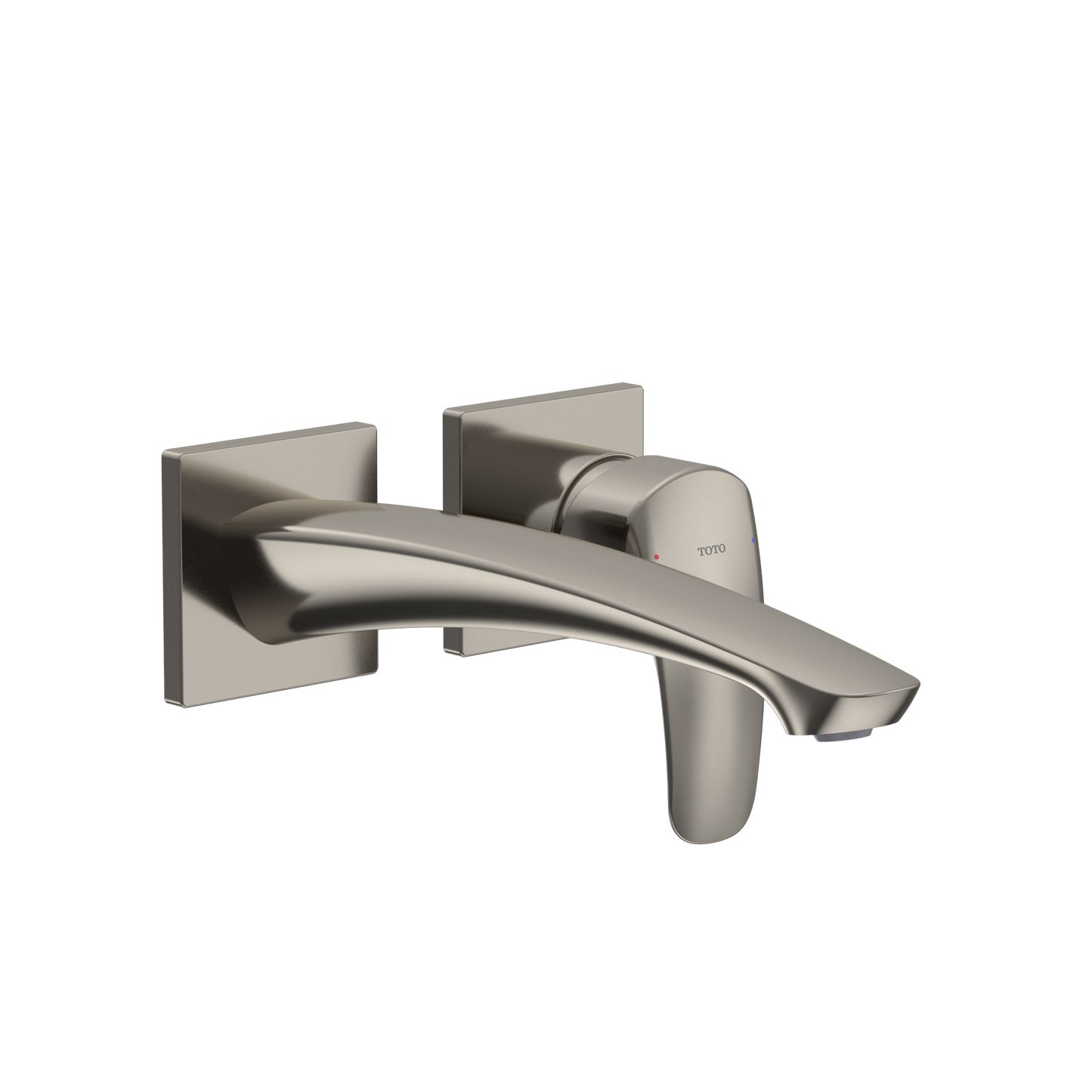 TOTO TLG09308U#PN GM 1.2 GPM Wall-Mount Single-Handle Long Bathroom Faucet with COMFORT GLIDE Technology , Polished Nickel