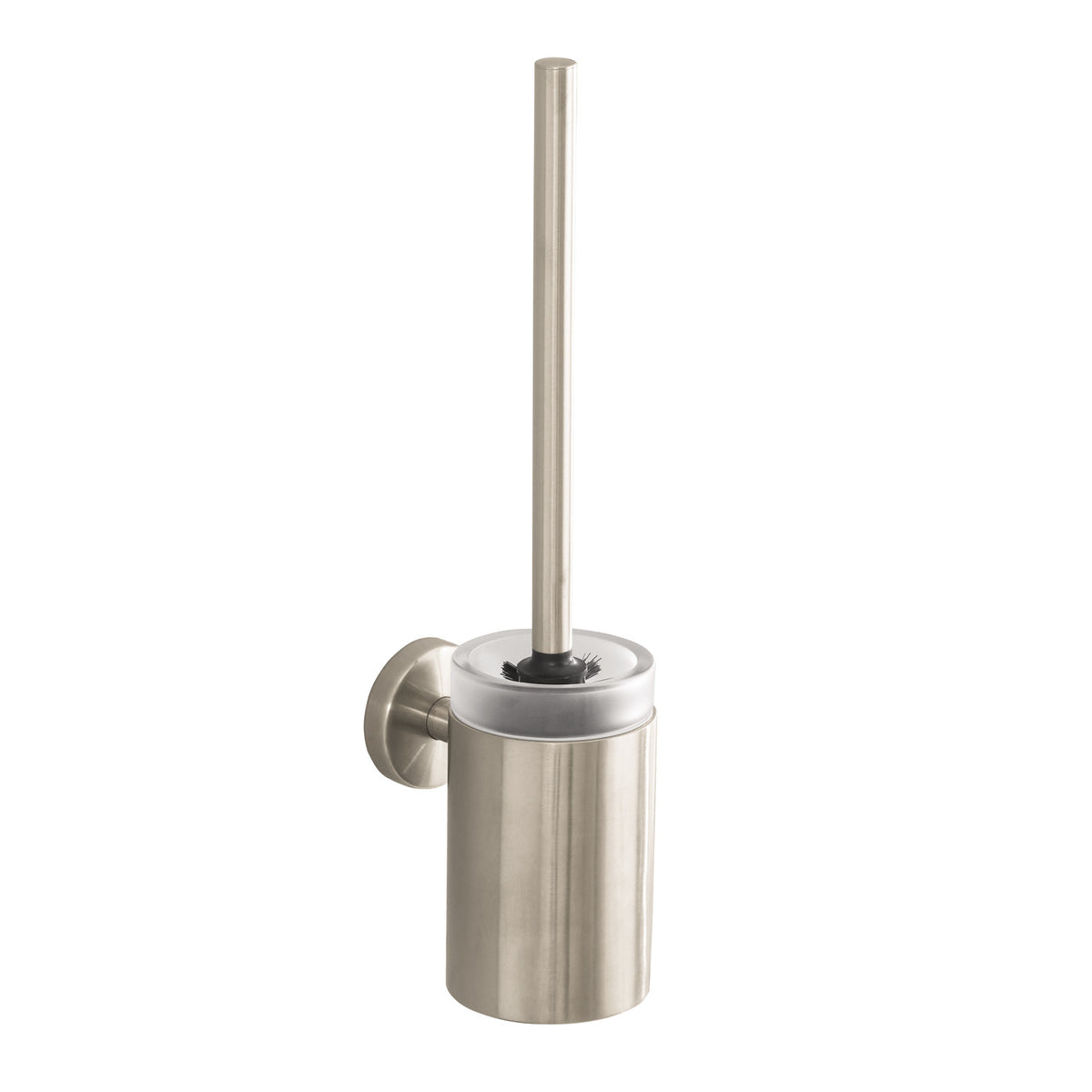 HANSGROHE 40522820 Logis Toilet Brush with Holder - Brushed Nickel