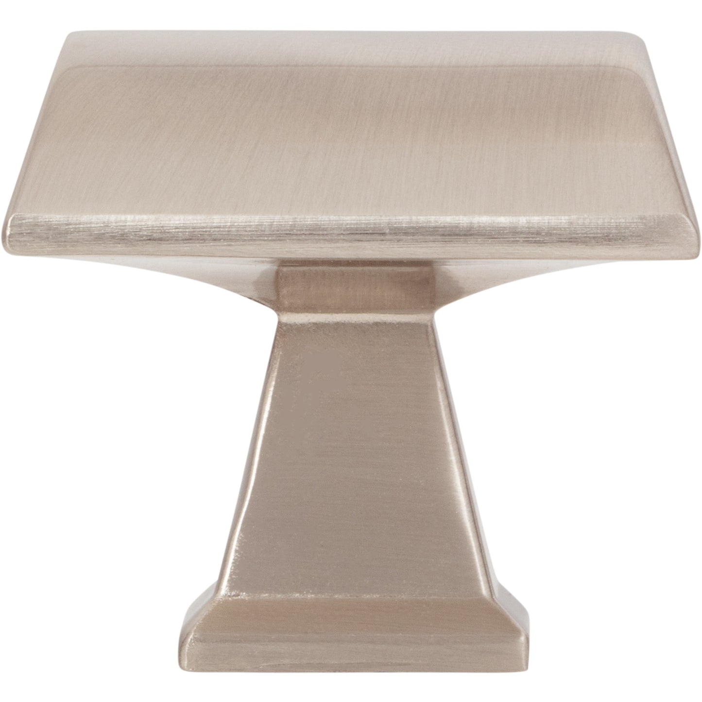 JEFFREY ALEXANDER 944SN Roman 1-1/4" Length Square Knob - Satin Nickel