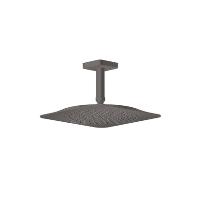 AXOR 28793341 Citterio C Showerhead 270 Square 1-Jet Ceiling Connection, 2.5 GPM - Brushed Black Chrome