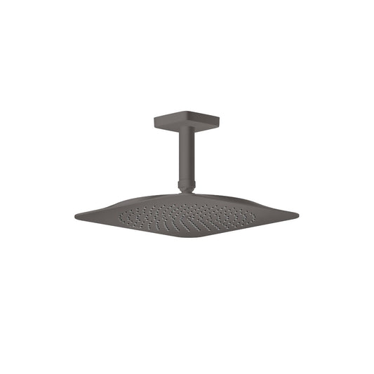 AXOR 28797341 Citterio C Showerhead 270 Square 1-Jet Ceiling Connection, 1.75 GPM - Brushed Black Chrome