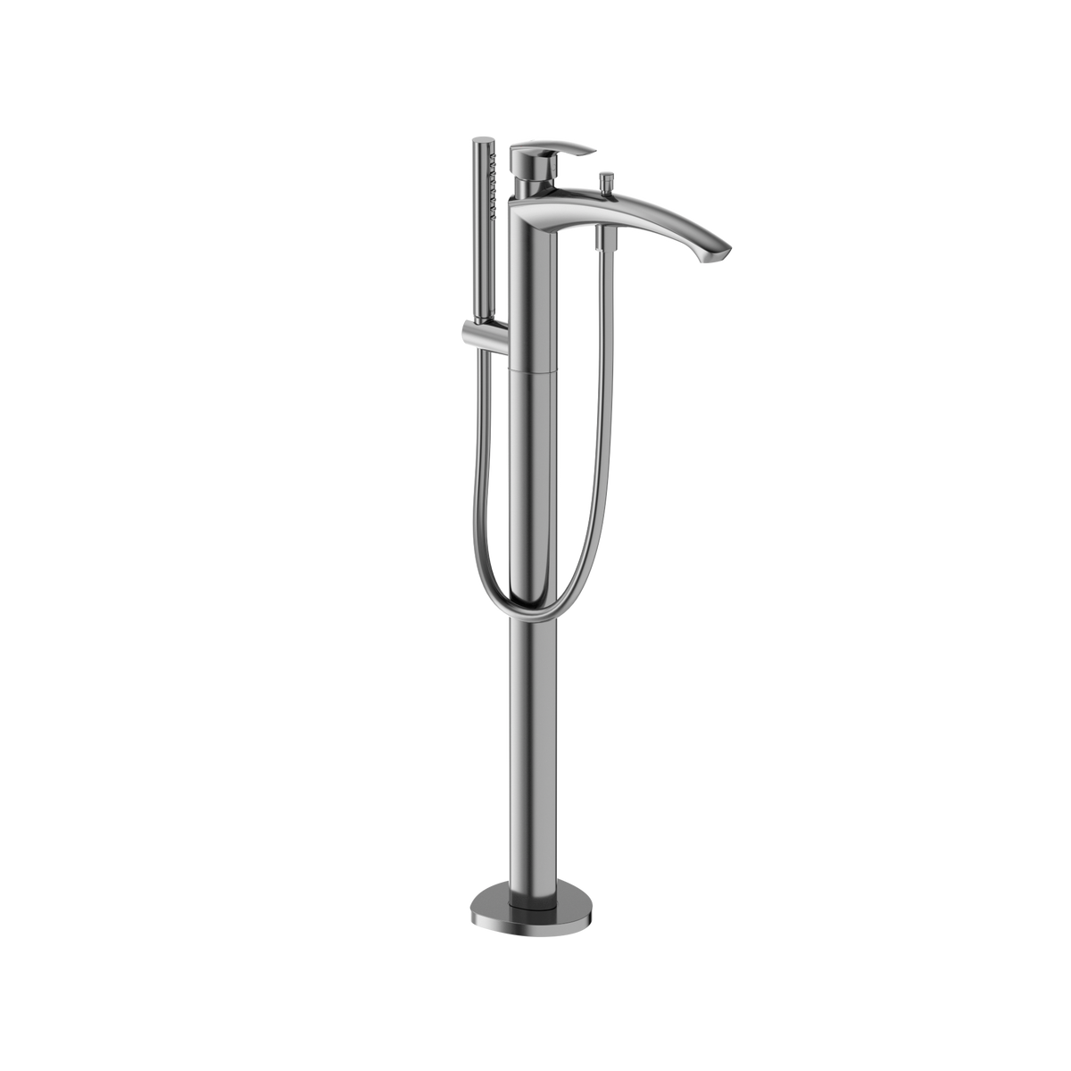 TOTO TBG09306U#CP Gm Single-Handle Free Standing Tub Filler With Handshower - Polished Chrome