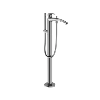 TOTO TBG09306U#CP Gm Single-Handle Free Standing Tub Filler With Handshower - Polished Chrome