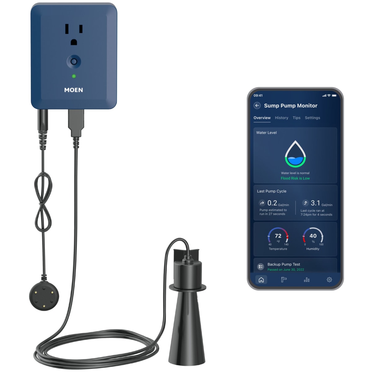 MOEN S2000ESUSA Leak Detection System