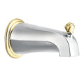 MOEN 3807CP Monticello Chrome Diverter Spout For Slip Fit  (5.5"L X 2.94"W X 3.38"H) - Chrome/Polished Brass
