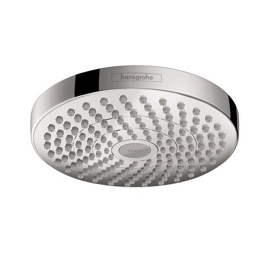 HANSGROHE 04825000 Croma Select S Showerhead 180 2-Jet, 2.5 GPM - Chrome