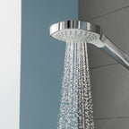 HANSGROHE 04724400 Croma Select S Handshower 110 3-Jet, 1.75 GPM - White/Chrome