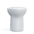 TOTO C776CEFGT40.10#01 Drake Elongated Universal Height Tornado Flush Toilet Bowl With 10 Inch Rough-In And Cefiontect - Cotton White