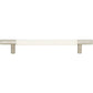 ATLAS 281-WT-BRN Zanzibar 6 5/16" Center to Center Bar Pull - Brushed Nickel